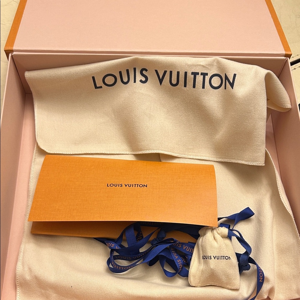 Louis Vuitton Speedy Bandoulière 25 Brown Monogram Satchel Lock Key Dust Bag Box - Picture 4 of 13